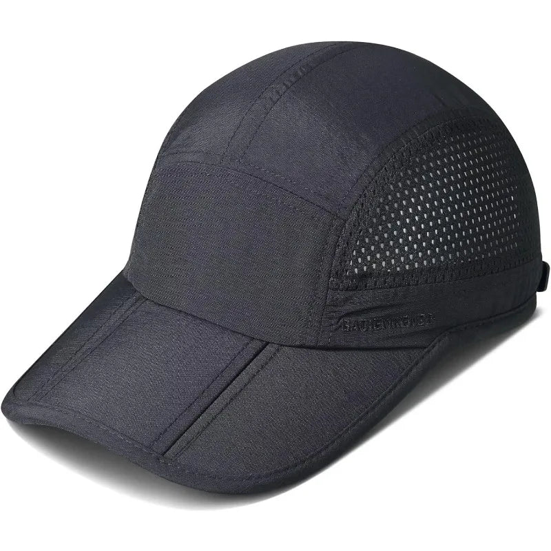 Casquette Pliable Extérieure UPF 50+ – Séchage Rapide & Imperméable