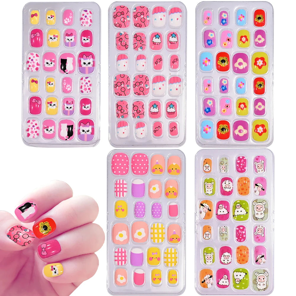 Faux ongles Kawaii pour enfants