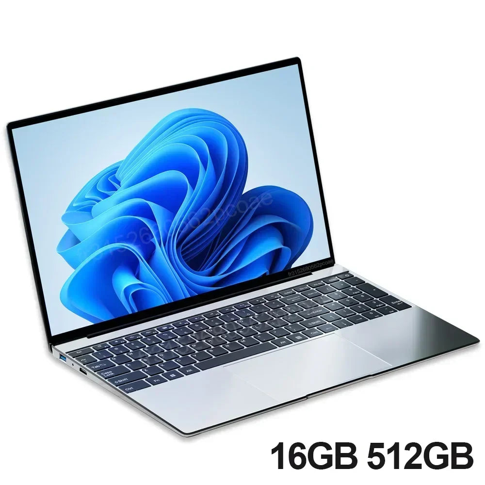 NOUVEAU 15.6 » Ultra Slim Laptop 16GB RAM 2TB SSD Intel N3700 Notebook Gamer 1920*1080