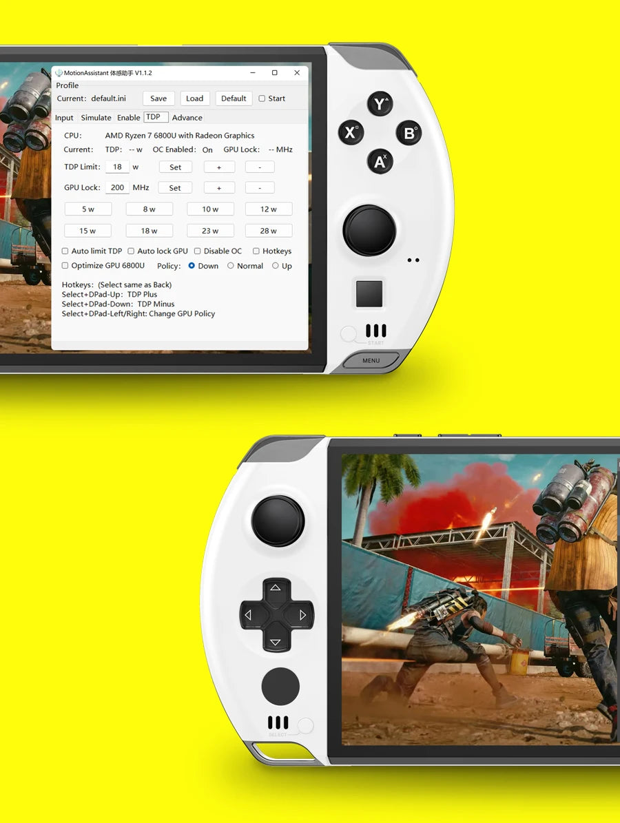 Tablette GamePad 6 » pour ordinateur de poche