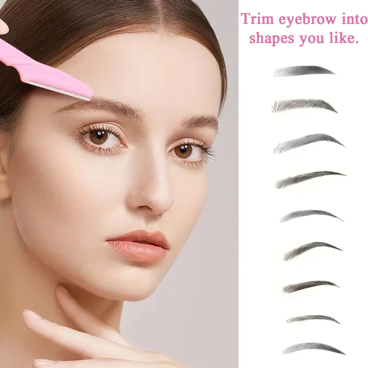 Rasoir Sourcils 12pcs – Épilation Précise & Sécurisée