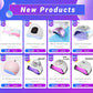 Lampe Max UV 66 LEDs pour sèche-ongles Manucure Lampe de séchage d'ongles 66 LEDs