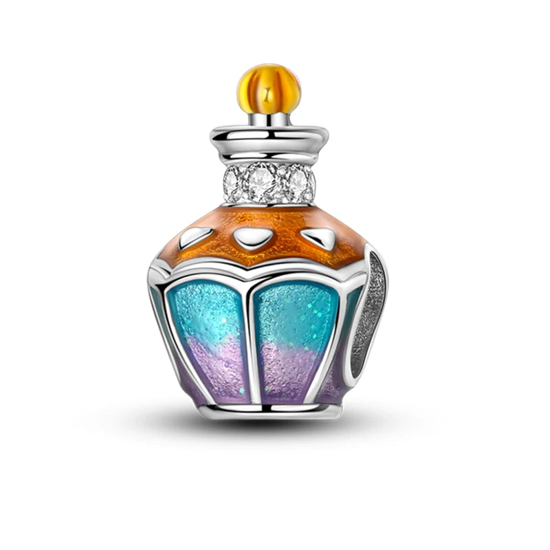 Charm S925 Couronne Parfum Rose