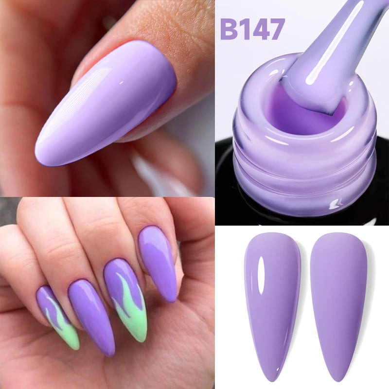Macaron Rubber Base Gel Semi-Permanent