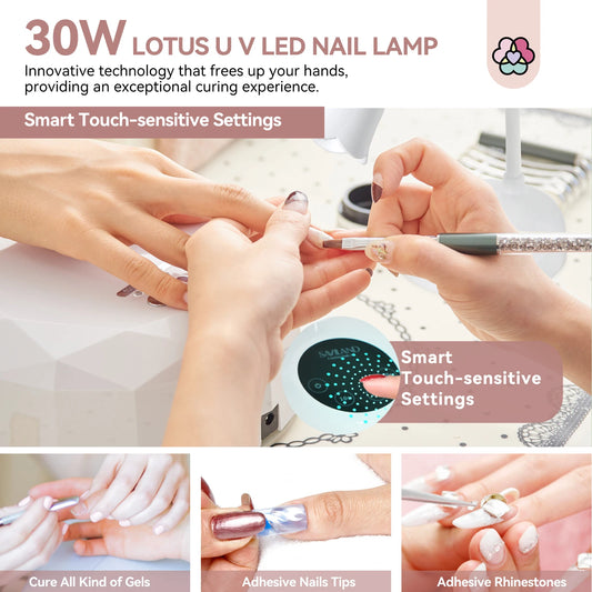 Lampe UV LED Mini Rechargeable – Séchage Rapide pour Vernis Gel