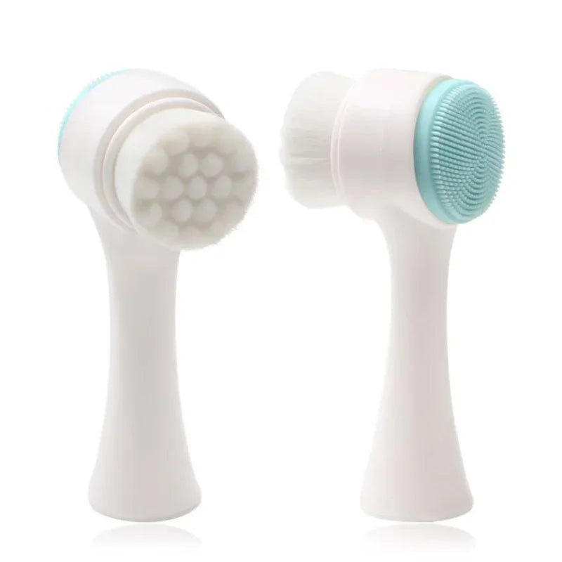 Brosse Visage 3D – Silicone Doux & Massage Nettoyant