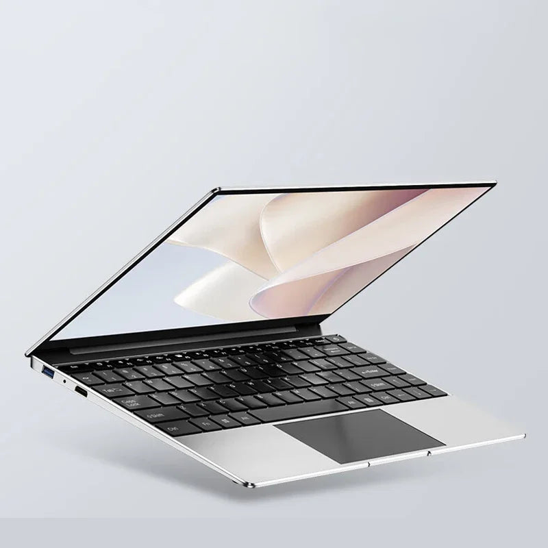 Ultra Slim Laptop 14.1" 16GB RAM 2TB SSD Intel N3700 Notebook Gamer  1920*1080  Display Office Study Computer PC Windows 11 Pro