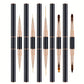 Set 5 Pinceaux Nail Art – Double Embout & Précision Ligne Fine