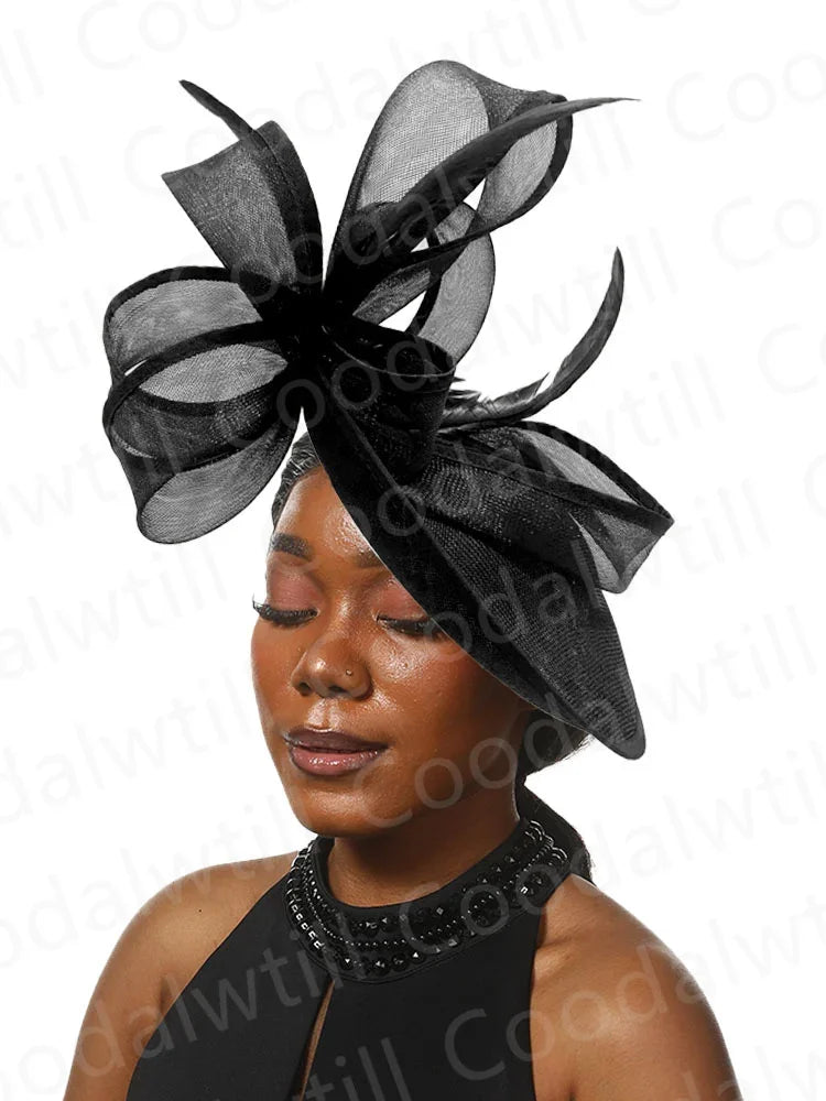 Chapeau Fascinateur Pillbox Élégant - Accessoire de Mariage et Dîner