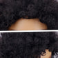 Perruque Afro Kinky Curly Court - Cheveux Humains Naturels