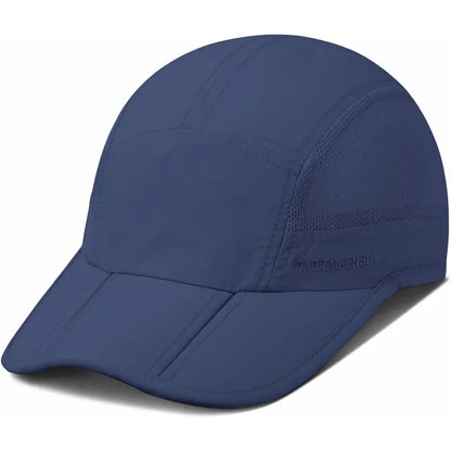 Casquette Pliable Extérieure UPF 50+ – Séchage Rapide & Imperméable