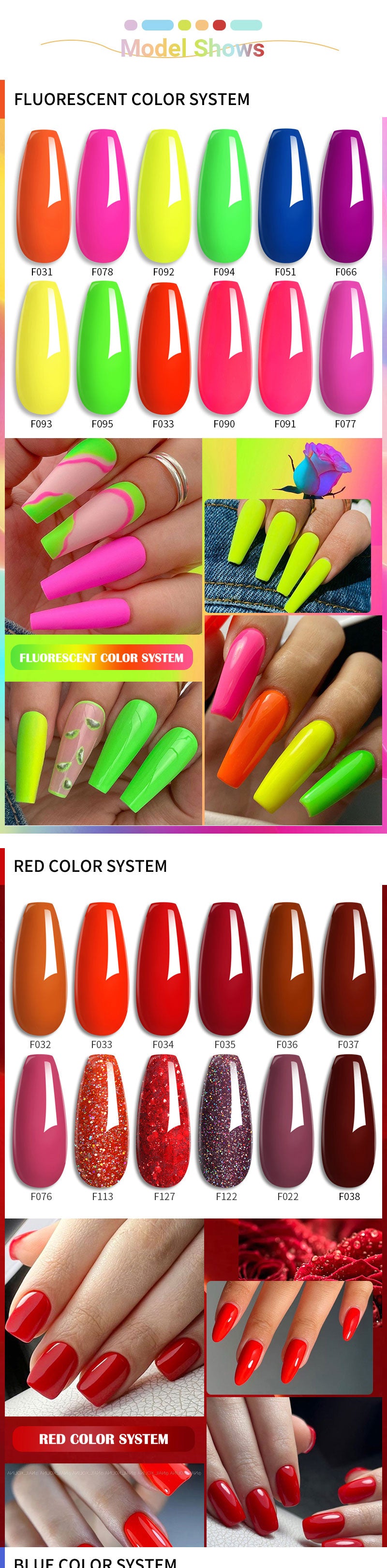 LILYCUTE Summer - Neon Gel Vernis Semi permanent