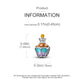 Charm S925 Couronne Parfum Rose