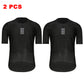 Lot 2 Sous-Vêtements Vélo Homme – T-shirt Été & Base Layer