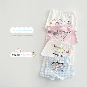 Lot 4 Culottes Filles – Cartoon & Coton, Douces et Mignonnes