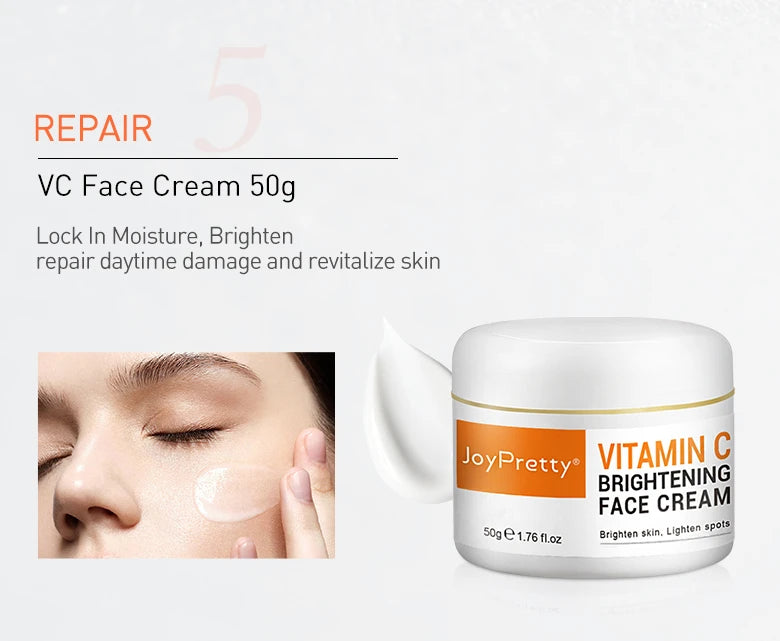 Crème Visage Vitamine C – Éclat, Anti-Taches & Hydratation