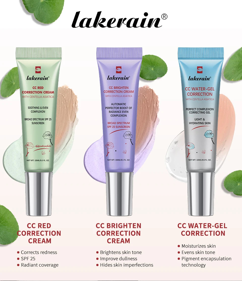 CC Crème 3 Couleurs – Correction Rougeurs & Couvrance Complète Waterproof