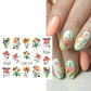 1pcs Fleur de tulipe autocollante pour ongles