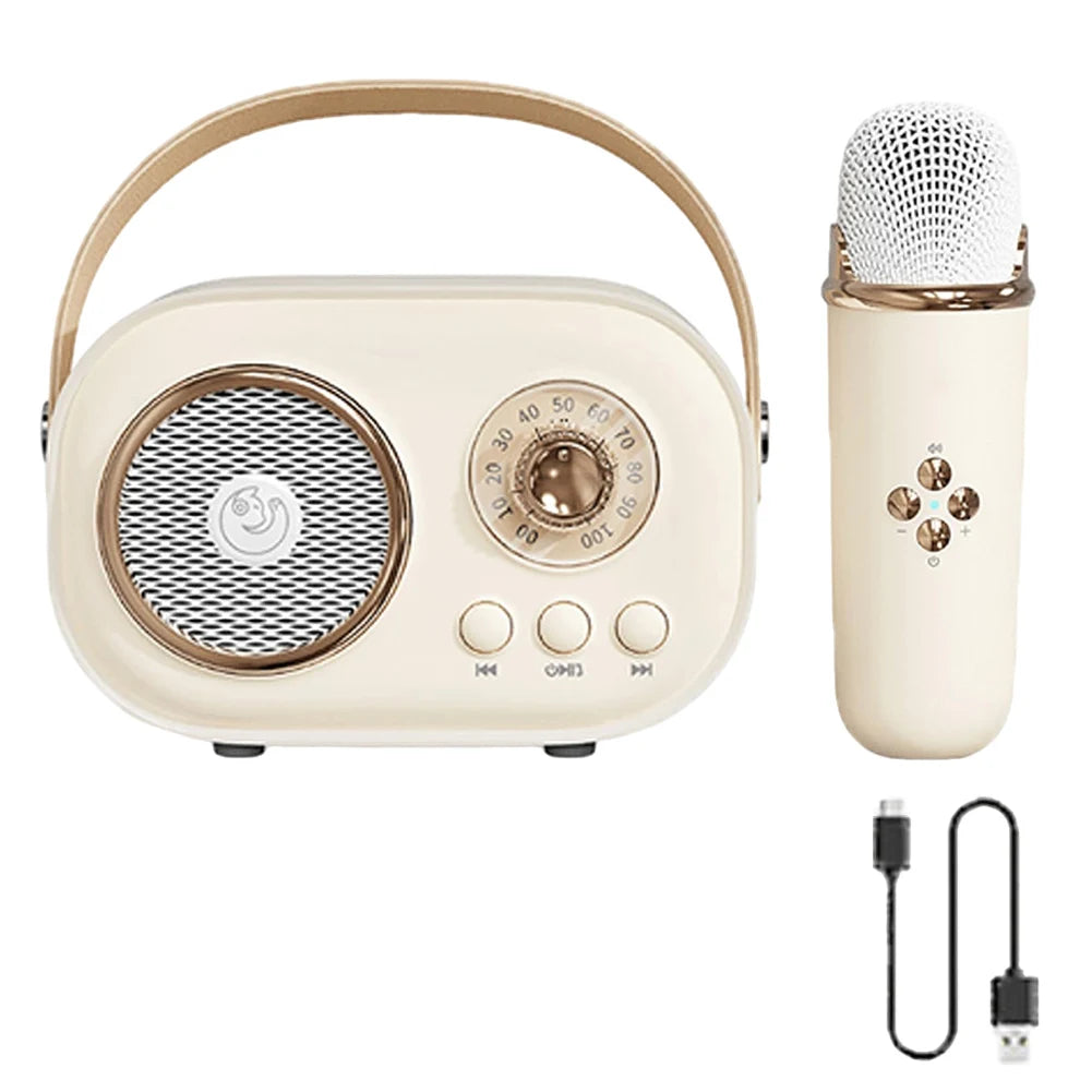 Mini Haut-parleur Bluetooth Karaoke sans fil