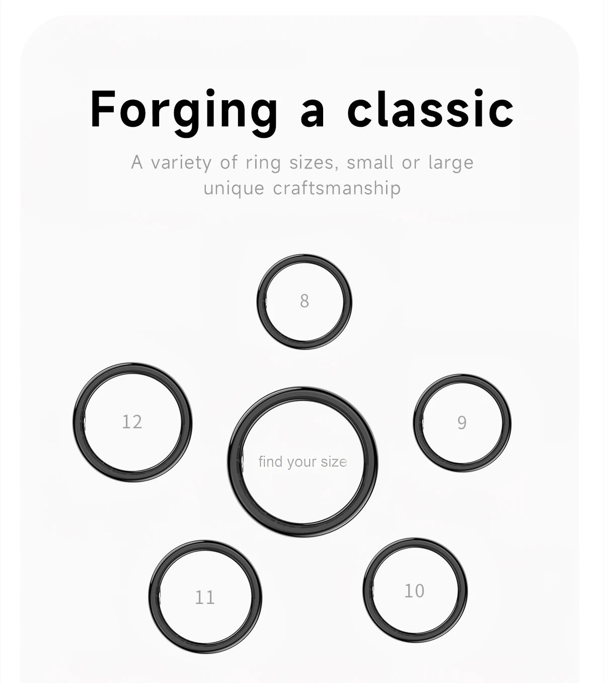 SR08 Smart Ring - LED, Bluetooth 5.1, étanchéité 5ATM