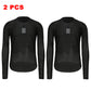 Lot 2 Sous-Vêtements Vélo Homme – T-shirt Été & Base Layer