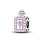 Charm S925 Couronne Parfum Rose