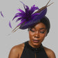 Chapeau Fascinator Vert Élégant pour Femmes – Accessoire de Mariage et Cocktail