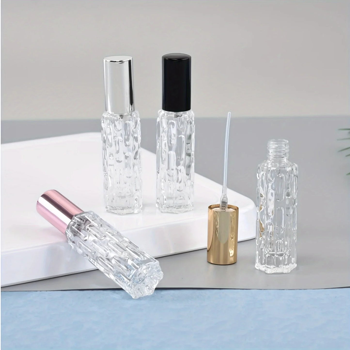 Flacon Parfum Refillable 10ml en Verre – Voyage & Portable