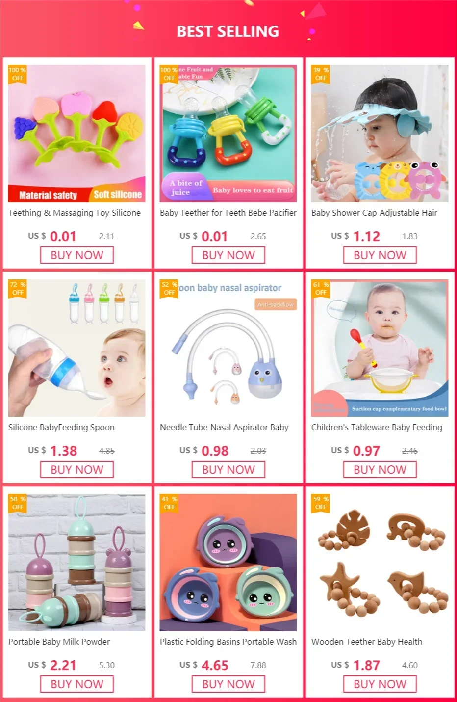 Biberon Bébé Silicone avec Cuillère - Biberon à Pousse