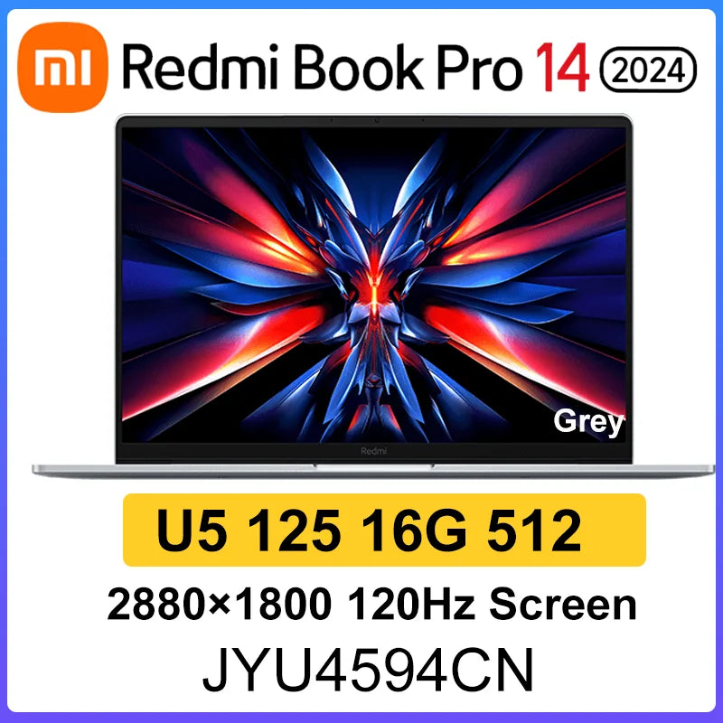 Xiaomi Redmi Book Pro 14 2024 2.8K 120Hz U5/U7, 16/32GB RAM, 512GB/1TB SSD
