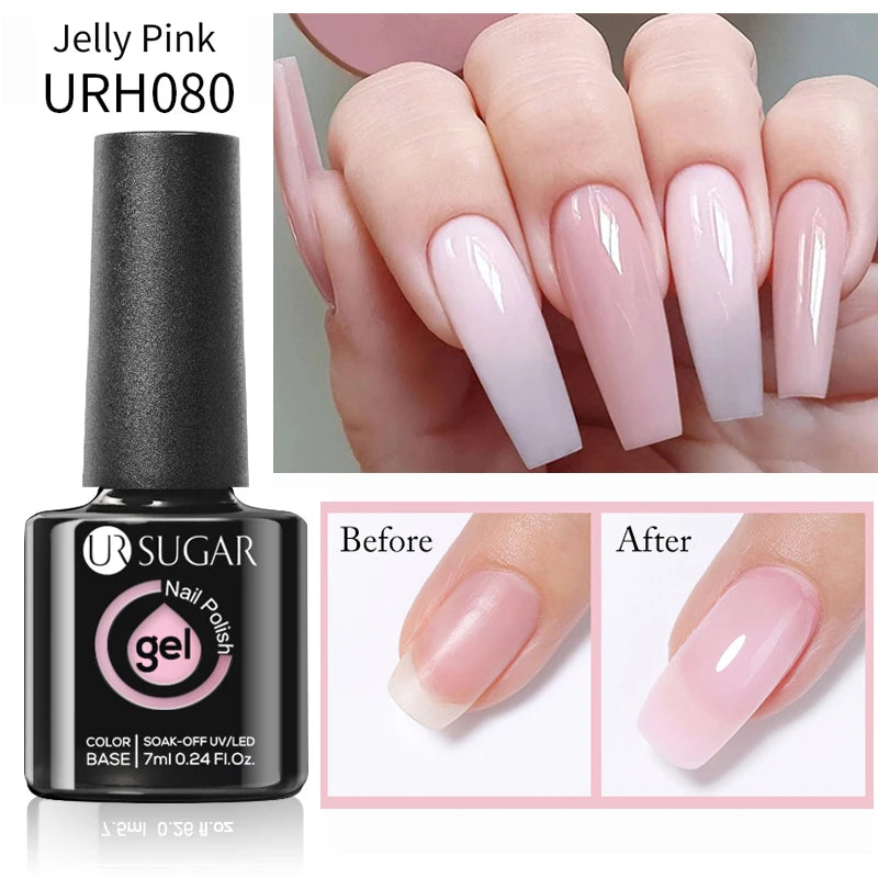 Macaron Rubber Base Gel Semi-Permanent