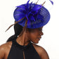 Chapeau Fascinator Vert Élégant pour Femmes – Accessoire de Mariage et Cocktail