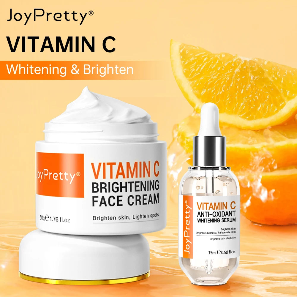 Crème Visage Vitamine C – Éclat, Anti-Taches & Hydratation