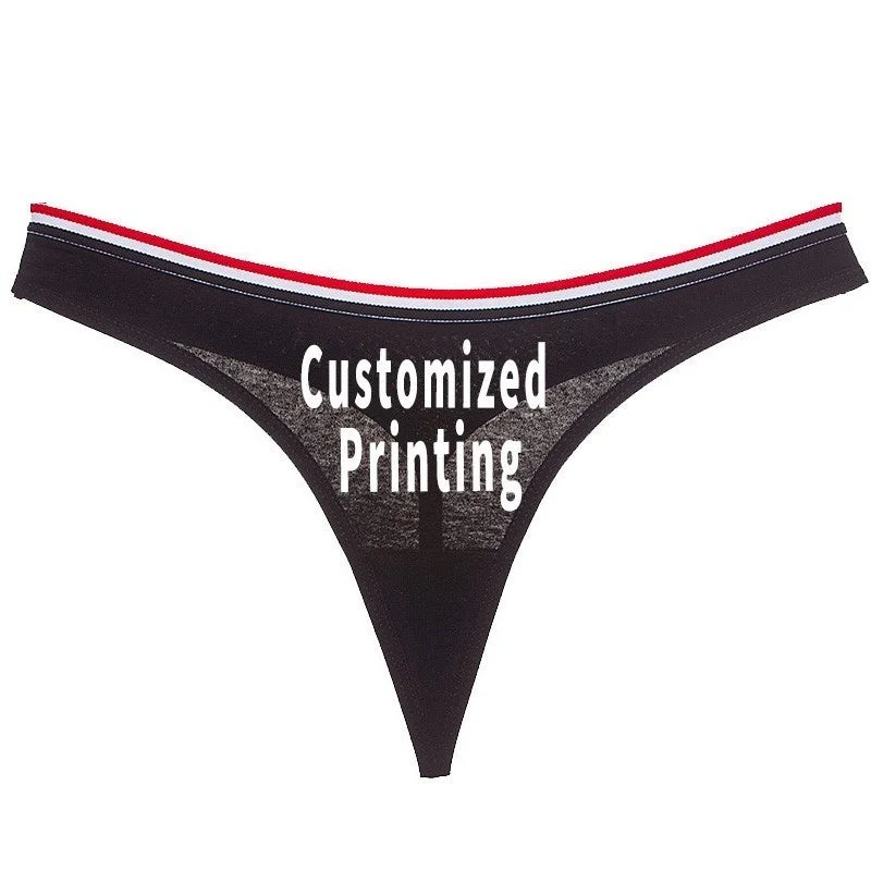 Culotte G-String Femme – Coton, Personnalisable & Design Unique