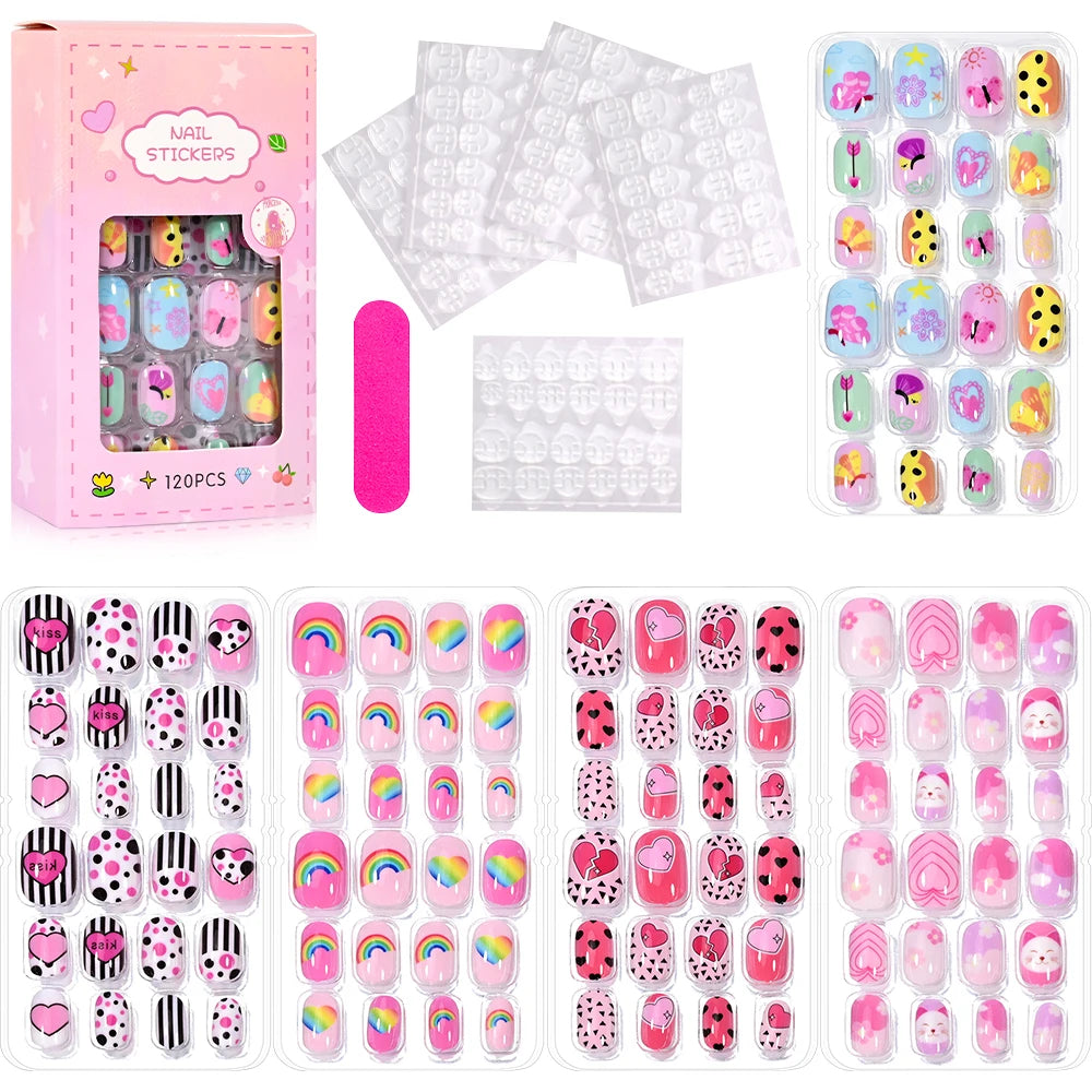 Faux ongles Kawaii pour enfants