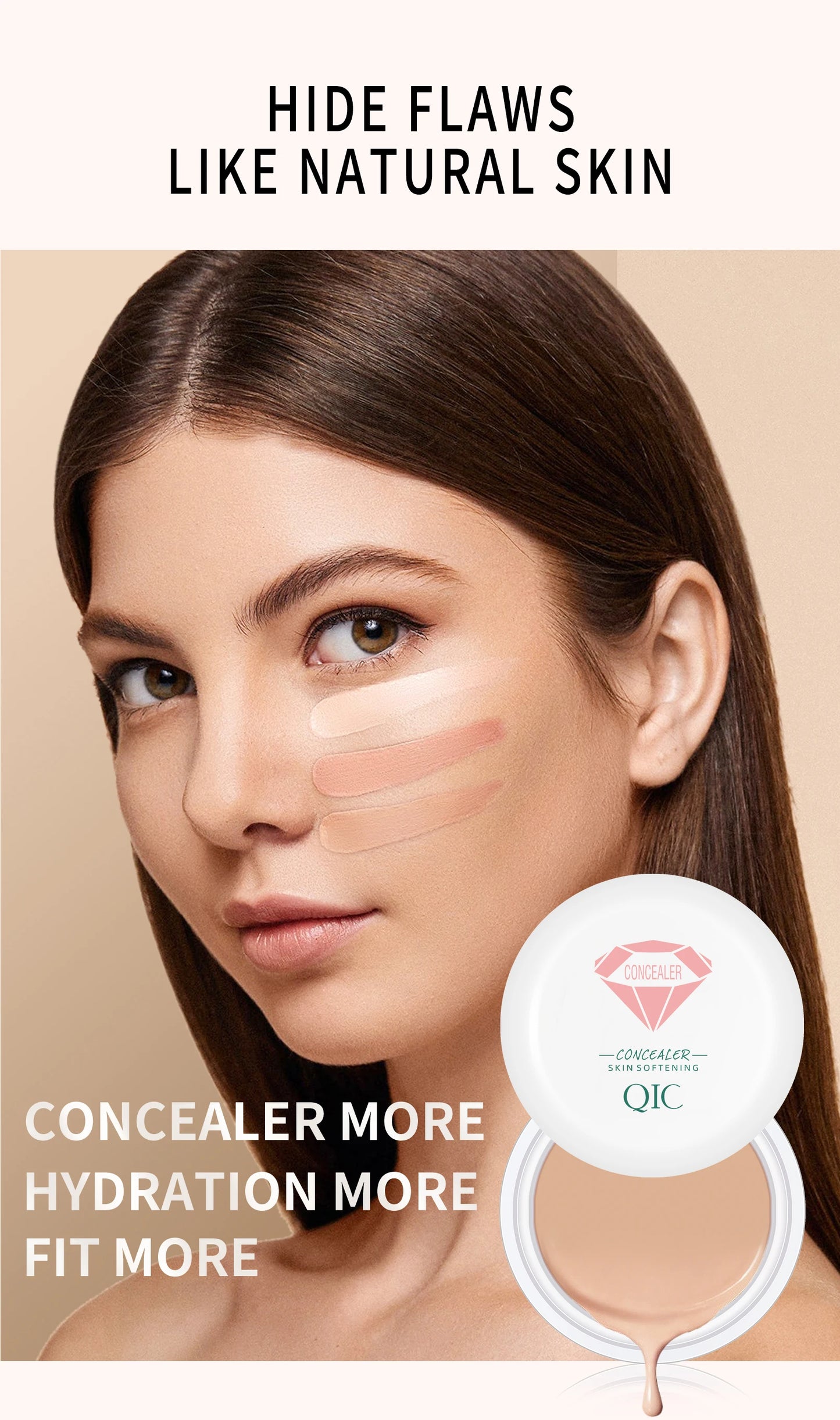 Correcteur Haute Couvrance – Anti-Cernes & Imperfections Longue Durée