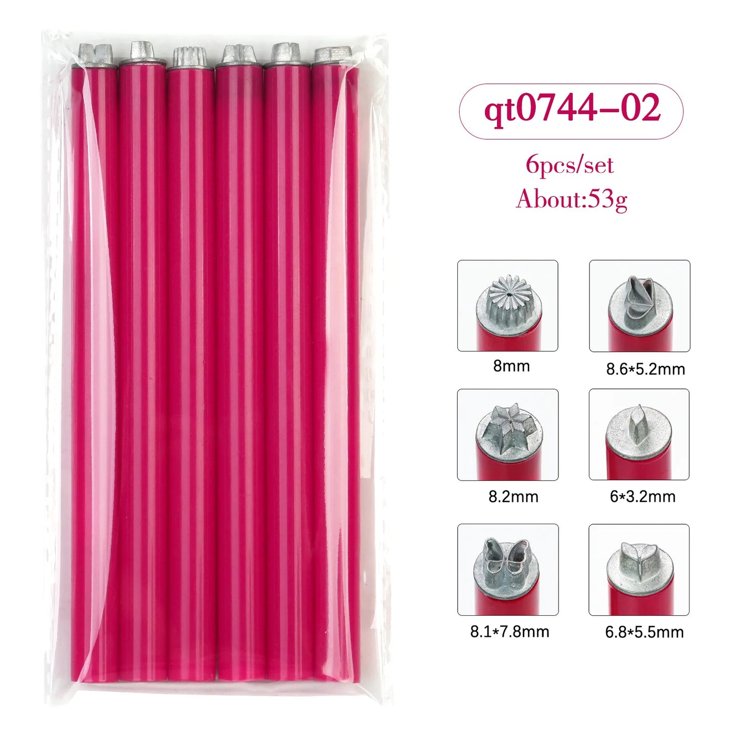 Nouveau set de stylos-timbres Papillon floral