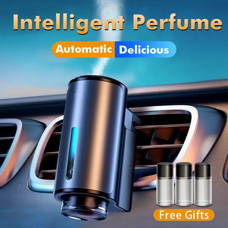 Diffuseur d'Aromathérapie Voiture – Purificateur d'Air & Parfum Intelligent