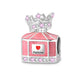 Charm S925 Couronne Parfum Rose