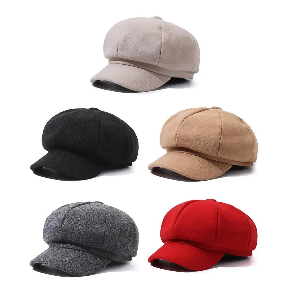 Chapeaux Newsboy Automne/Hiver pour Hommes et Femmes