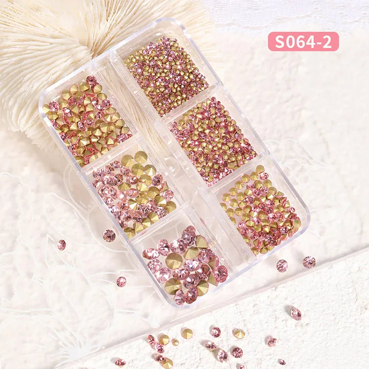 1000PCS SS4-SS20 strass de cristal