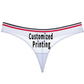 Culotte G-String Femme – Coton, Personnalisable & Design Unique