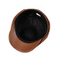 Beret en Cuir Véritable pour Homme – Casquette Padding en Cuir