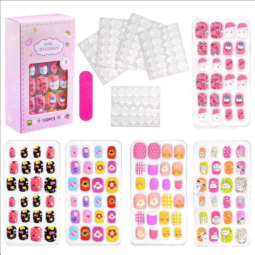 Faux ongles Kawaii pour enfants