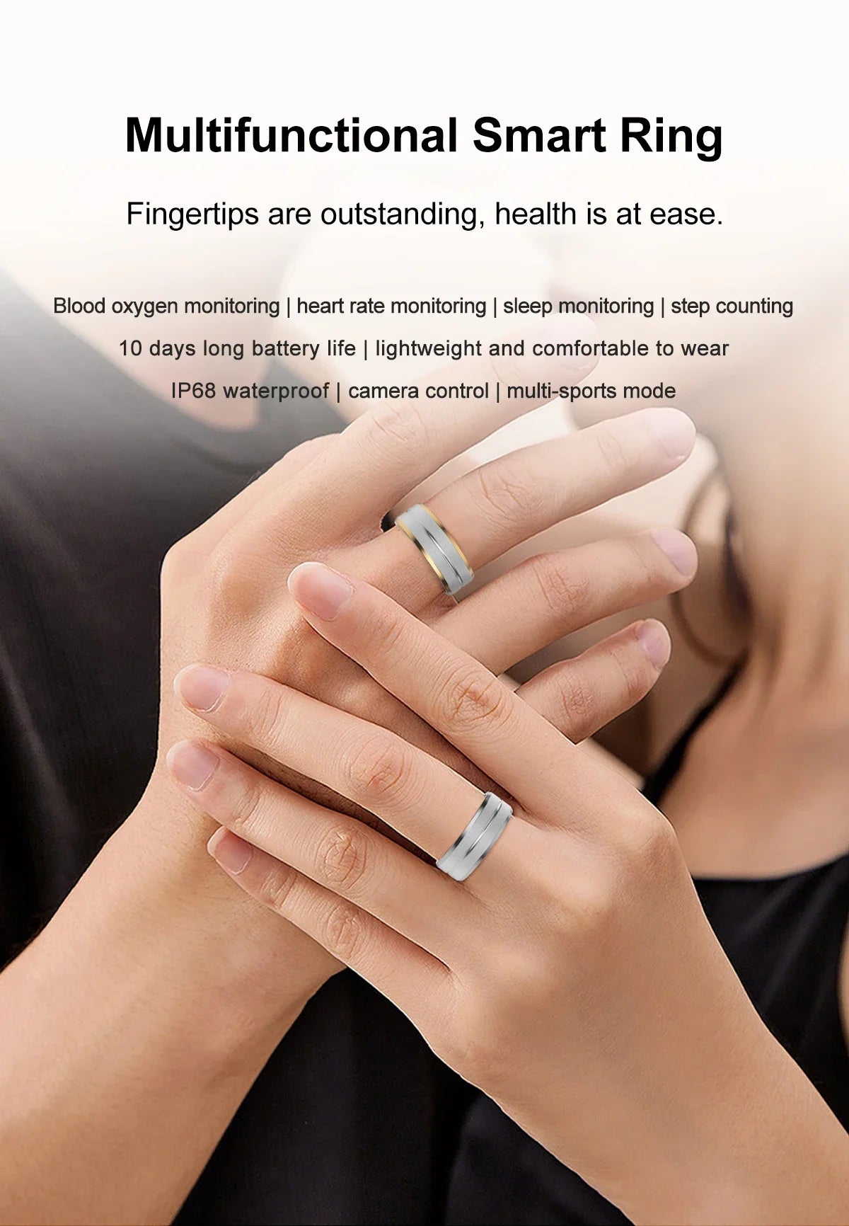 bague intelligente pour les femmes et les hommes