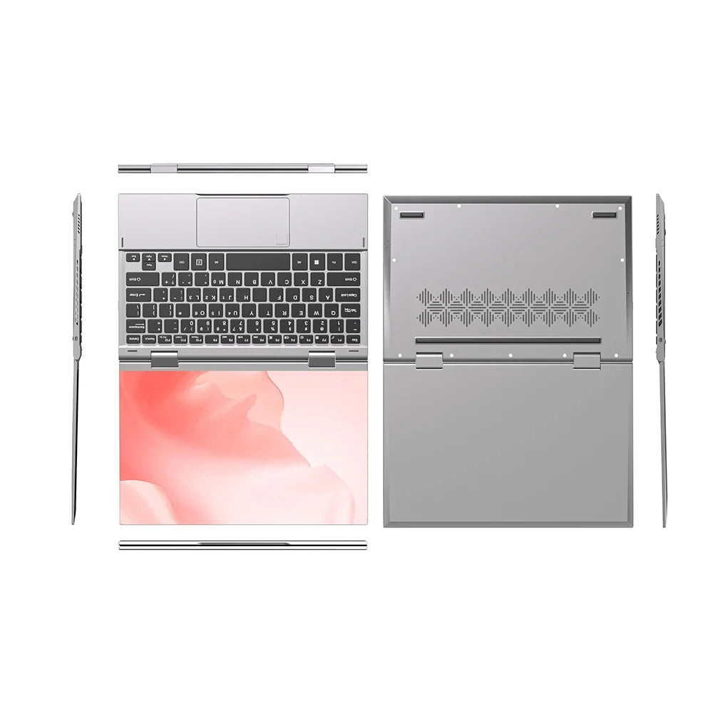 Mini Laptop 10,9" Intel N95 YOGA 16GB DDR5 2TB SSD Écran Tactile 360°