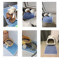 Tapis Litière Chat Étanche Double Couche - Antidérapant, Lavable