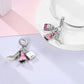 Charm S925 Couronne Parfum Rose