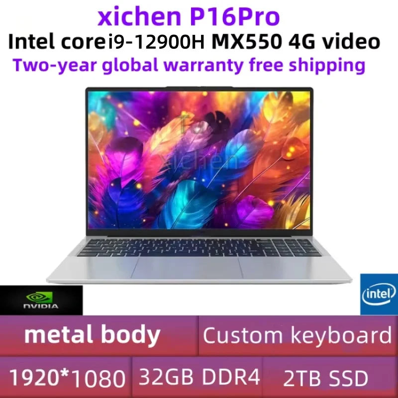 Laptop Gaming 15,6" i7-1360P NVIDIA MX550 2G Windows 11 Ultrabook