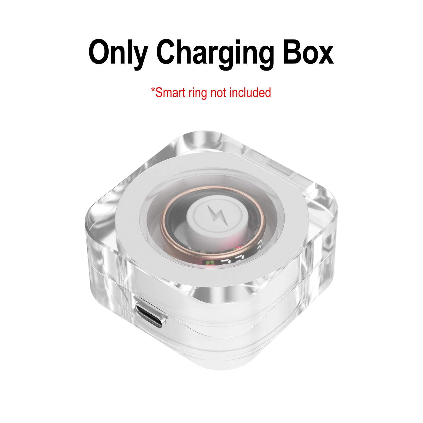 SR08 Smart Ring - LED, Bluetooth 5.1, étanchéité 5ATM